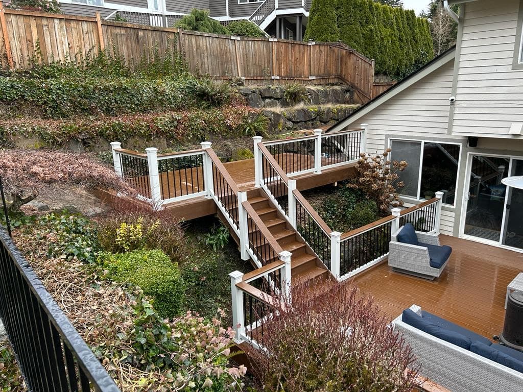 Bellevue Backyard Deck Rebuild project photo 2 in Bellevue