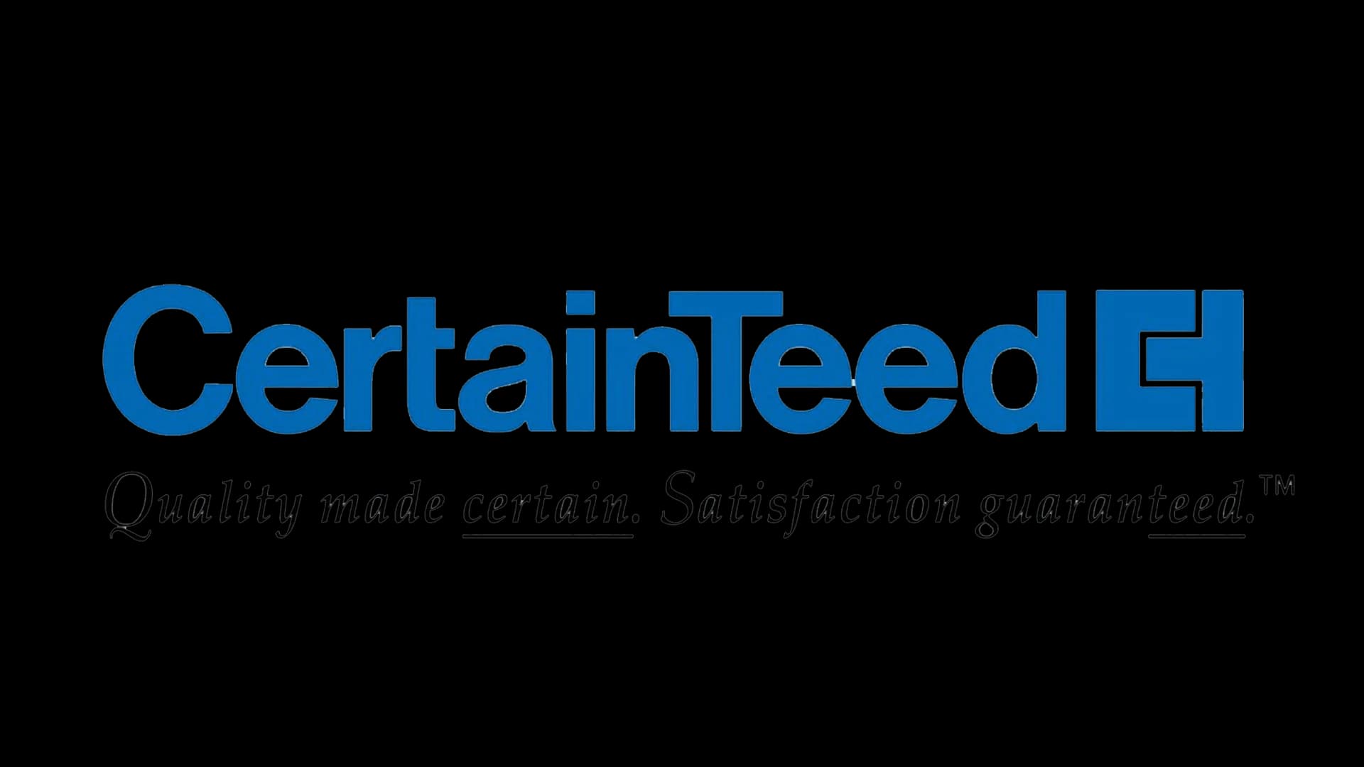 CertainTeed logo used in Seattle remodeling projects