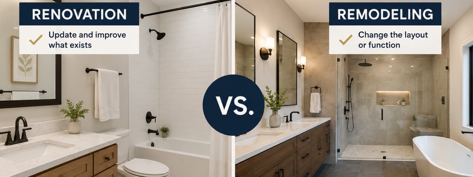Remodeling vs. Renovation: What’s the Difference? - Seattle remodeling guide by Fine Element Construction